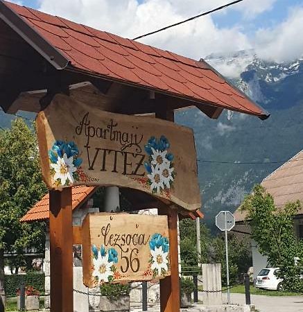 Apartmaji Vitez Apartma 1 Bovec Eksteriør billede
