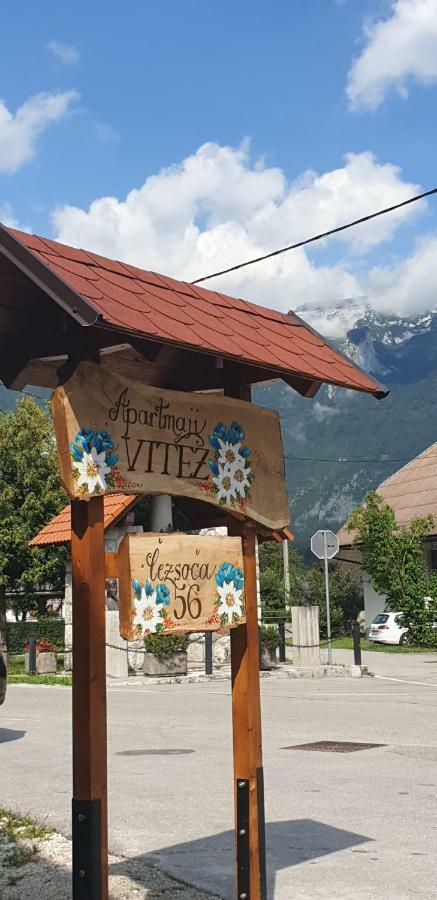 Apartmaji Vitez Apartma 1 Bovec Eksteriør billede